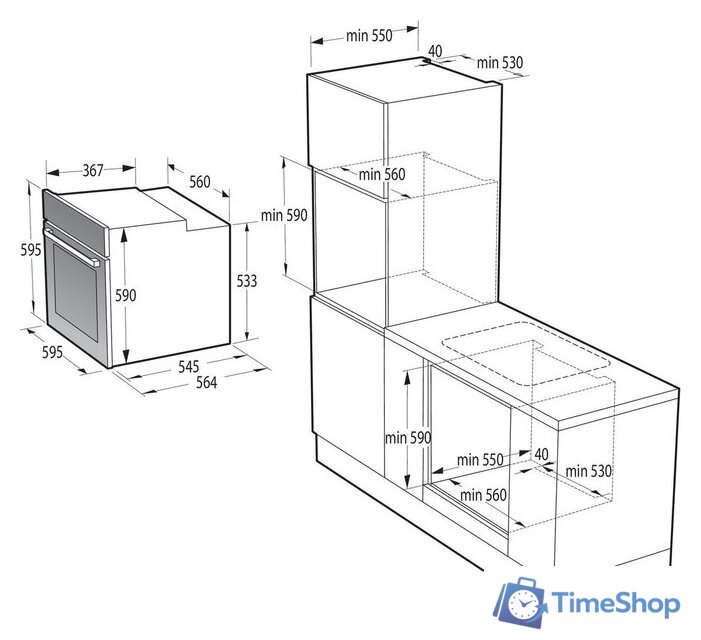 Электрический духовой шкаф Gorenje BOSB6737E06X - Изображение №28 — Интернет-магазин Time-Shop