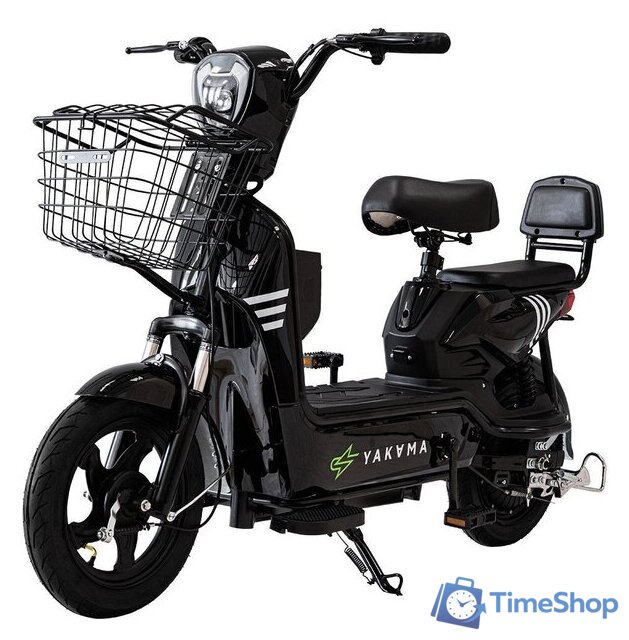 Электровелосипед Yakama S2 (черный) - Изображение №1 — Интернет-магазин Time-Shop