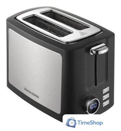 Тостер Redmond (Редмонд) T901 (хром) - Изображение №1 — Интернет-магазин Time-Shop