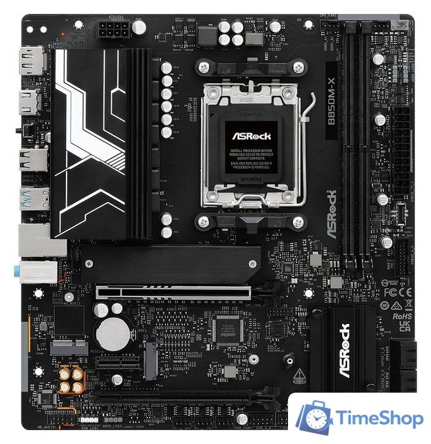Материнская плата ASRock B850M-X R2.0 - Изображение №1 — Интернет-магазин Time-Shop
