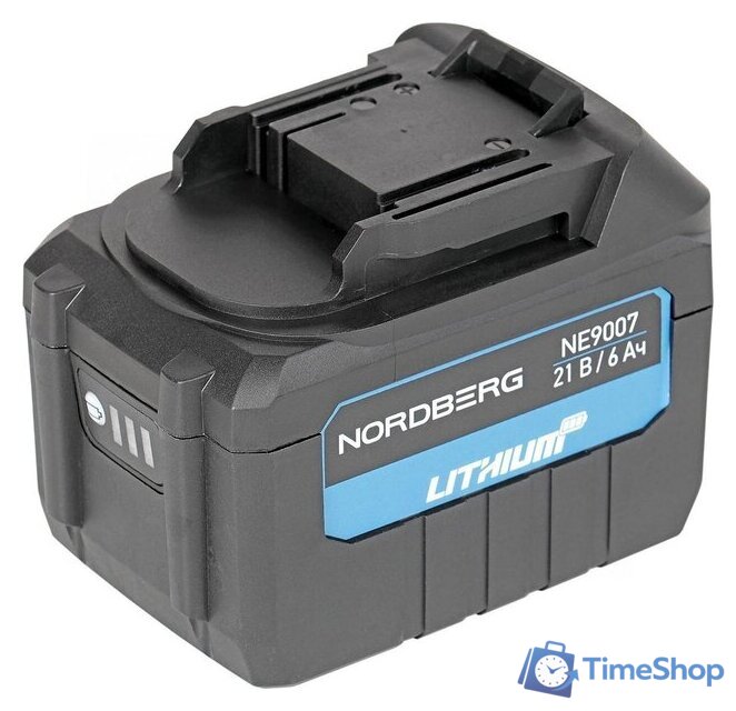 Аккумулятор Nordberg NE9007 (21В/6 Ah) - Изображение №2 — Интернет-магазин Time-Shop