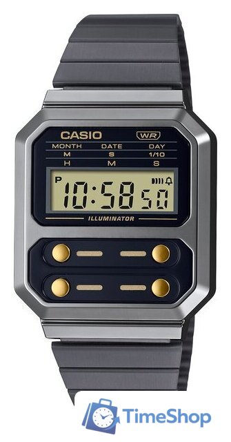 Наручные часы Casio Vintage A100WEGG-1A2 - Изображение №1 — Интернет-магазин Time-Shop