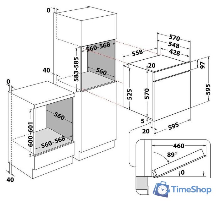 Электрический духовой шкаф Whirlpool OMR58HU1X - Изображение №15 — Интернет-магазин Time-Shop