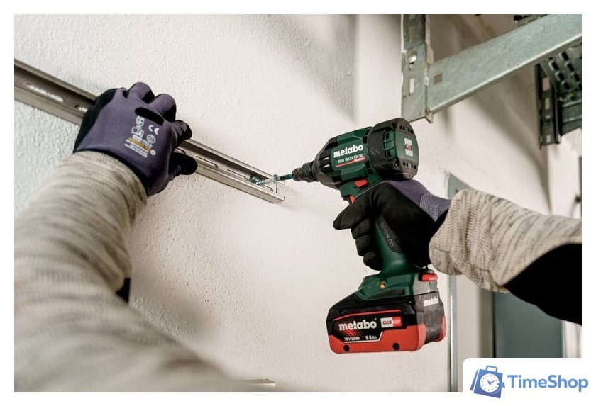 Гайковерт Metabo SSW 18 LTX 550 BL 602404840 (без АКБ, кейс) - Изображение №2 — Интернет-магазин Time-Shop