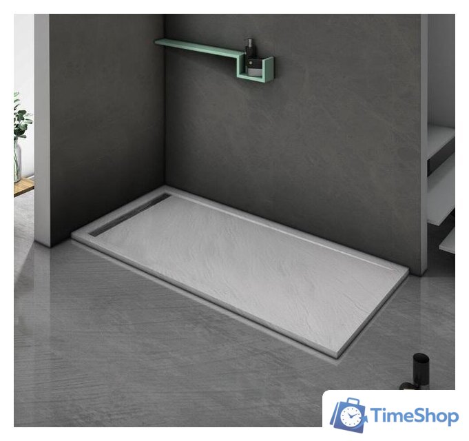 Душевой поддон WeltWasser TRS 9070 Stone-WT 90x70 - Изображение №5 — Интернет-магазин Time-Shop