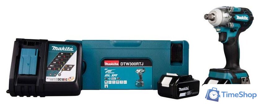 Гайковерт Makita DTW300RTJ (с 2-мя АКБ) - Изображение №1 — Интернет-магазин Time-Shop