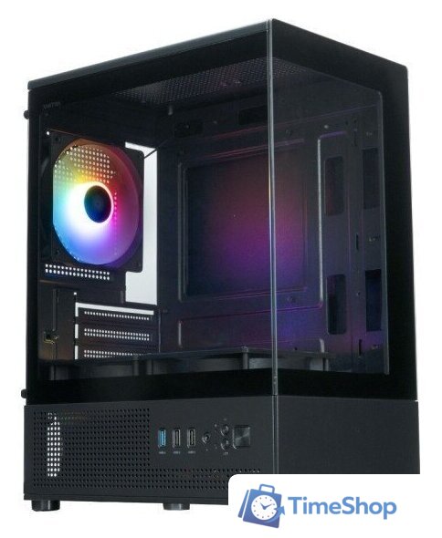 Корпус XASTRA Q300M 3FRGB (черный) - Изображение №1 — Интернет-магазин Time-Shop