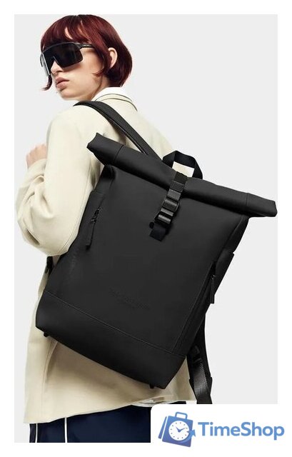 Городской рюкзак Gaston Luga Backpack Rullen 13 (черный) - Изображение №5 — Интернет-магазин Time-Shop
