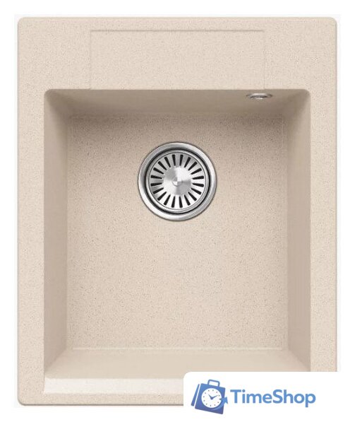 Кухонная мойка Polygran Argo 420 (кремовый) - Изображение №1 — Интернет-магазин Time-Shop