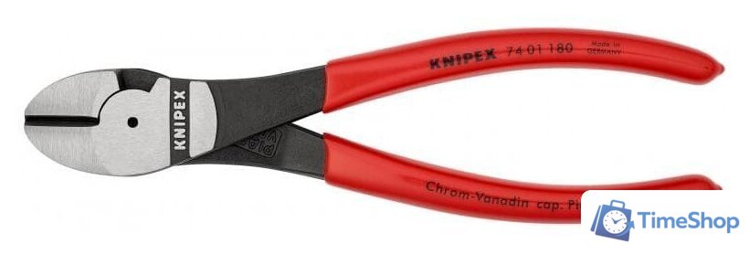 Кусачки боковые (бокорезы) Knipex 7401180 - Изображение №1 — Интернет-магазин Time-Shop