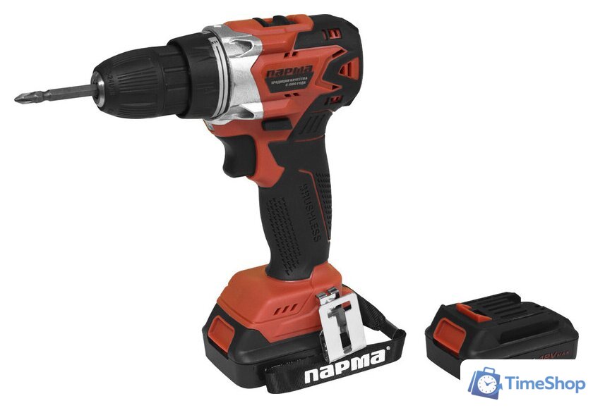 Дрель-шуруповерт Парма ДША-02А-1512/2Li 02.021.00014 (с 2-мя АКБ, кейс) - Изображение №1 — Интернет-магазин Time-Shop