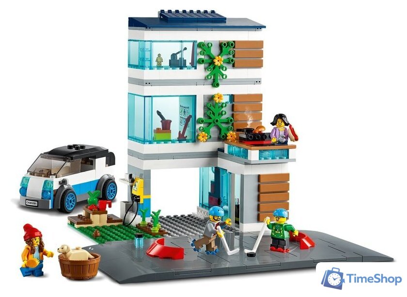 Конструктор LEGO City 60291 Семейный дом - Изображение №4 — Интернет-магазин Time-Shop