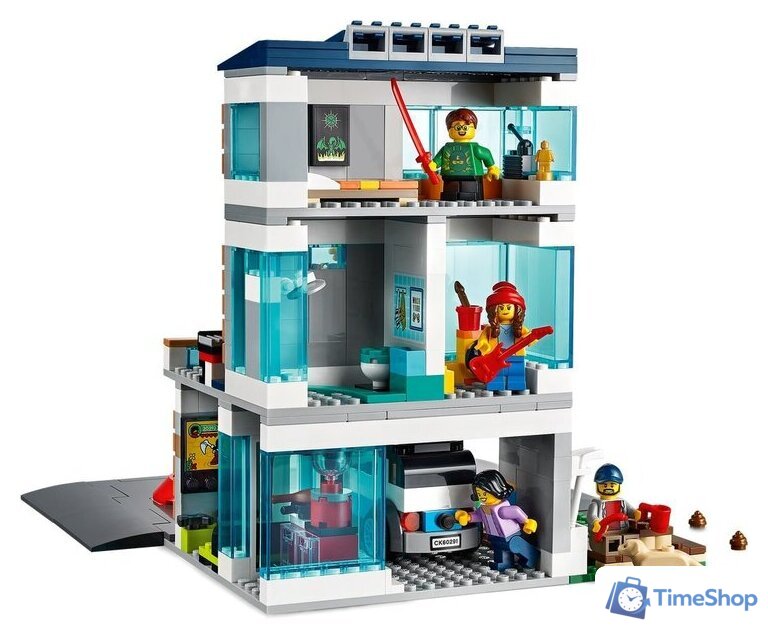 Конструктор LEGO City 60291 Семейный дом - Изображение №6 — Интернет-магазин Time-Shop