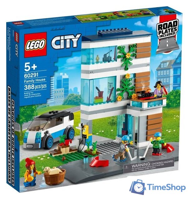 Конструктор LEGO City 60291 Семейный дом - Изображение №1 — Интернет-магазин Time-Shop