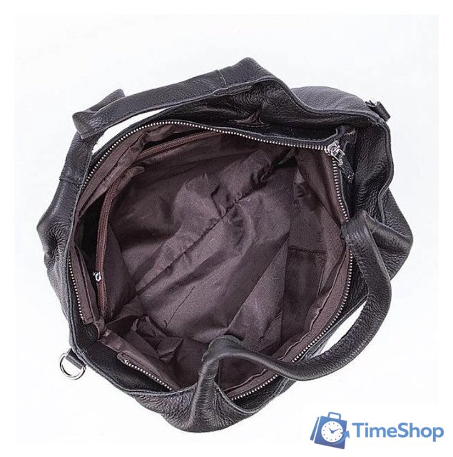 Женская сумка Poshete 892-H8205H-BLK (черный) - Изображение №9 — Интернет-магазин Time-Shop