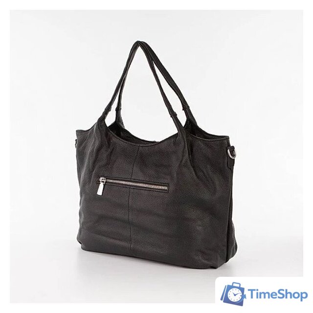 Женская сумка Poshete 892-H8205H-BLK (черный) - Изображение №8 — Интернет-магазин Time-Shop