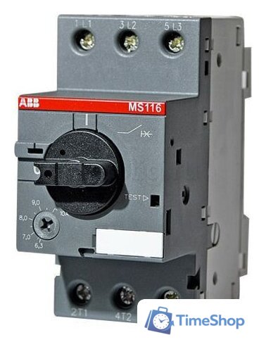 Выключатель автоматический ABB MS116-16.0 16кА 1SAM250000R1011 - Изображение №1 — Интернет-магазин Time-Shop