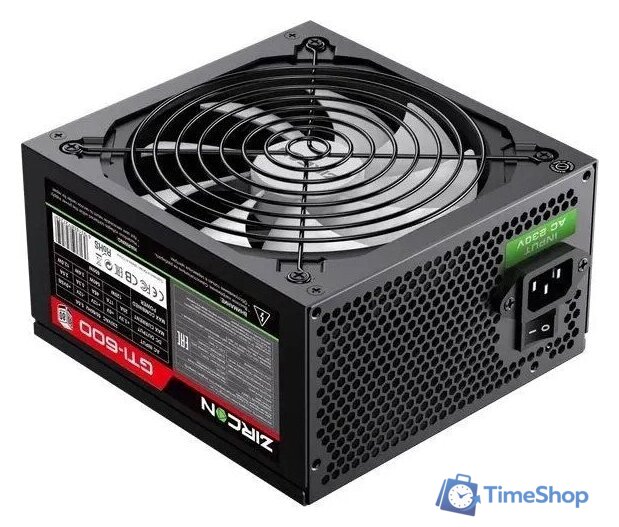 Блок питания Zircon GTI-600 (черный) - Изображение №4 — Интернет-магазин Time-Shop