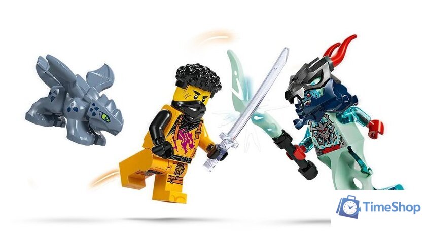 Конструктор LEGO Ninjago Боевой робот Кружитцу Арина 71839 - Изображение №6 — Интернет-магазин Time-Shop