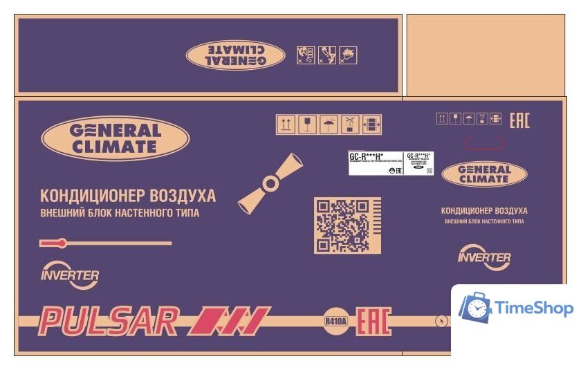 Кондиционер General Climate Pulsar GC-RE09HR/GU-RE09H - Изображение №5 — Интернет-магазин Time-Shop