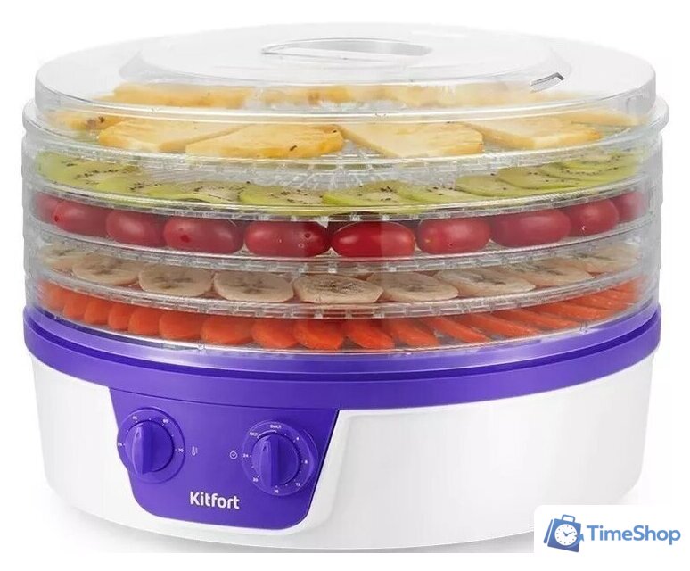 Сушилка для овощей и фруктов Kitfort KT-1935-1 - Изображение №1 — Интернет-магазин Time-Shop
