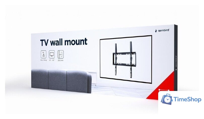 Кронштейн для телевизора Gembird WM-55F-04 - Изображение №6 — Интернет-магазин Time-Shop