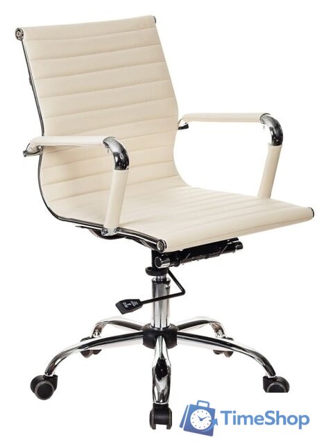Офисное кресло Бюрократ CH-883-LOW/IVORY (бежевый) - Изображение №1 — Интернет-магазин Time-Shop