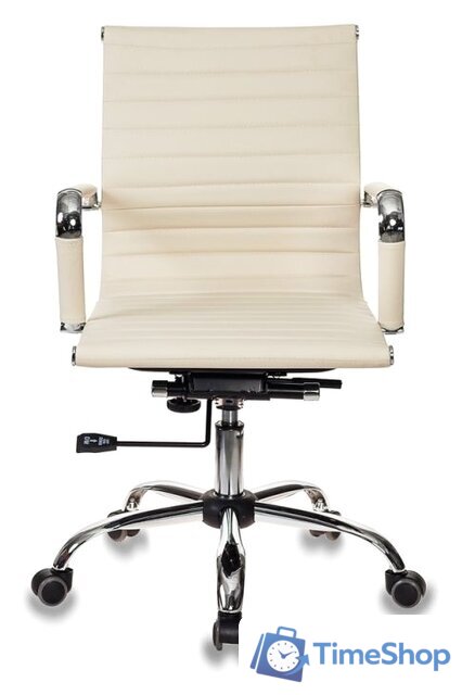 Офисное кресло Бюрократ CH-883-LOW/IVORY (бежевый) - Изображение №2 — Интернет-магазин Time-Shop