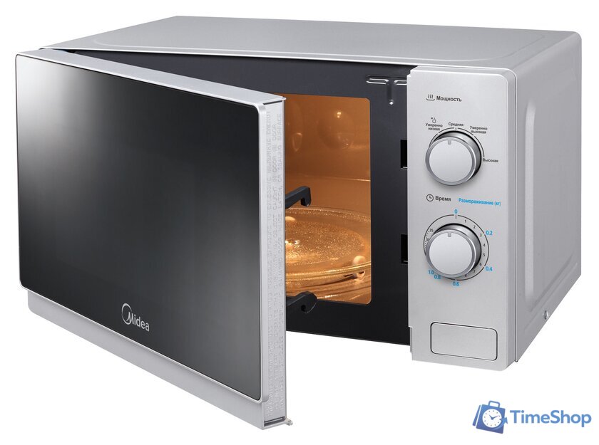 Микроволновая печь Midea MM720C4E-S - Изображение №3 — Интернет-магазин Time-Shop