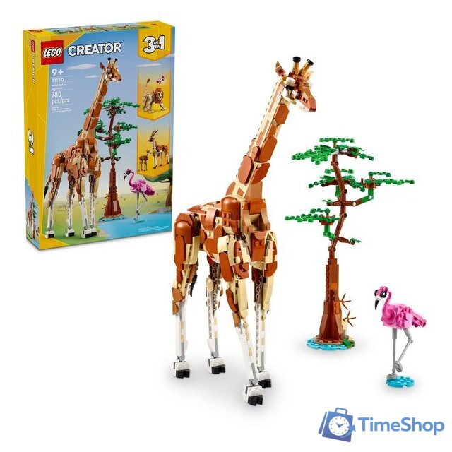 Конструктор LEGO Creator 31150 Дикие животные сафари - Изображение №3 — Интернет-магазин Time-Shop