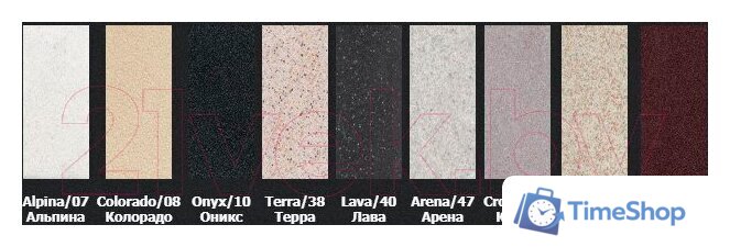 Кухонная мойка Longran Amanda AMG780.500 (трюфель) - Изображение №2 — Интернет-магазин Time-Shop