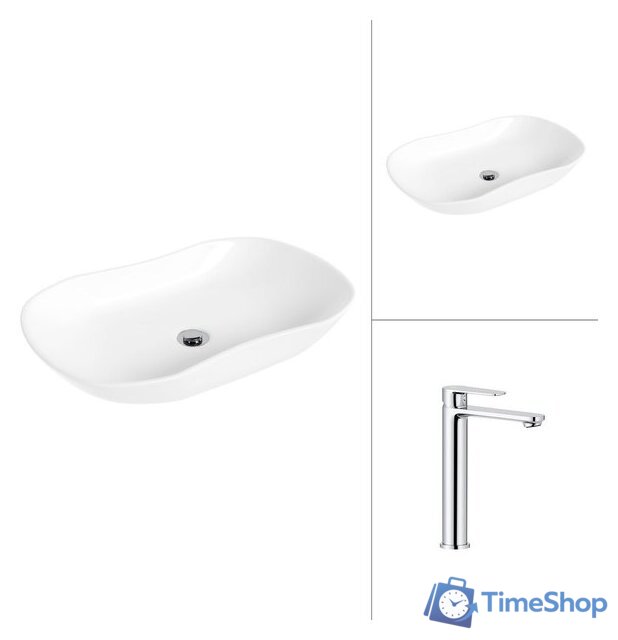 Умывальник Lauter 21570 + Moon 21СK81691C - Изображение №1 — Интернет-магазин Time-Shop