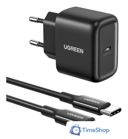 Сетевое зарядное Ugreen CD250 50581 - Изображение №1 — Интернет-магазин Time-Shop
