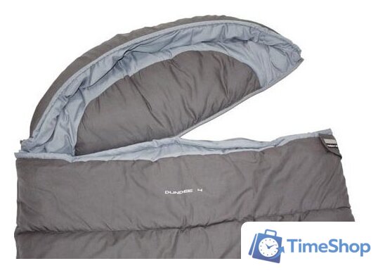 Спальный мешок High Peak Dundee 4 21238 (левая молния, серый/светло-серый) - Изображение №2 — Интернет-магазин Time-Shop