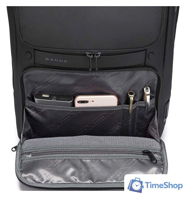 Городской рюкзак Bange BG7261 (черный) - Изображение №8 — Интернет-магазин Time-Shop