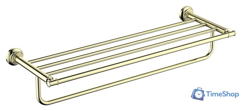 Полка для полотенца Aquatek Классик AQ4515PG (золото) - Изображение №1 — Интернет-магазин Time-Shop