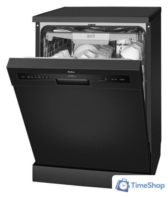 Отдельностоящая посудомоечная машина Amica DFM66C8EOiBD - Изображение №3 — Интернет-магазин Time-Shop