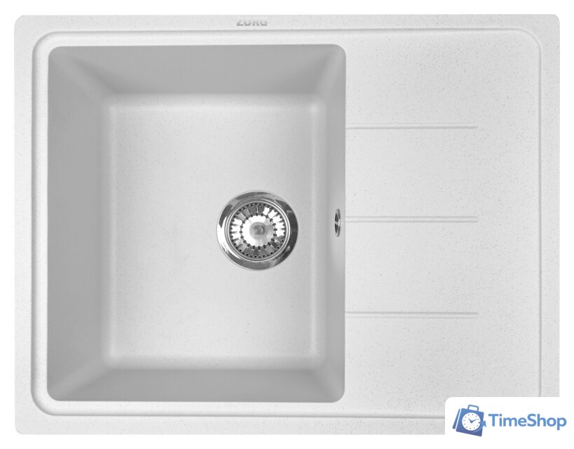 Кухонная мойка ZorG Torino 62 (белый камень) - Изображение №1 — Интернет-магазин Time-Shop