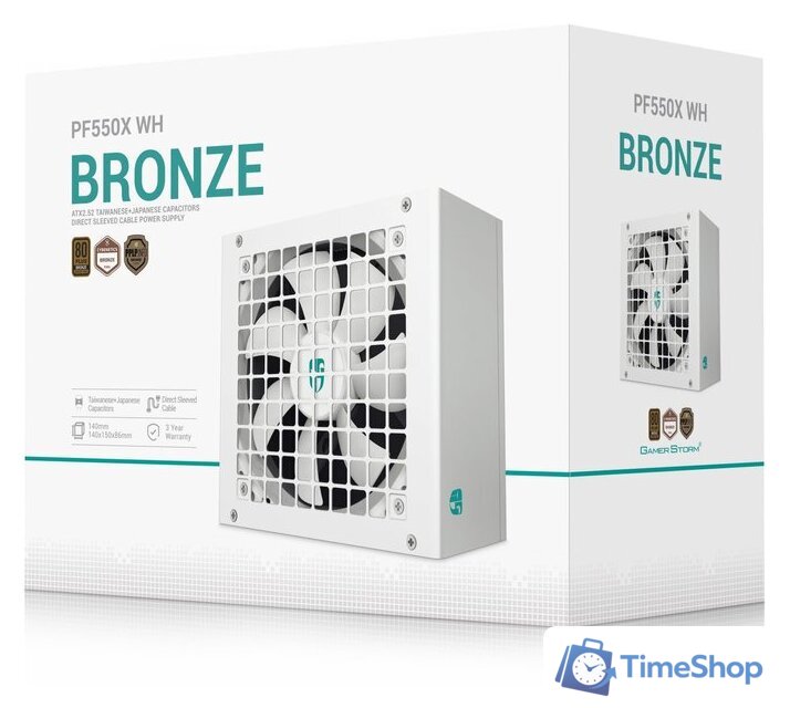 Блок питания DeepCool GamerStorm PF550X WH - Изображение №8 — Интернет-магазин Time-Shop