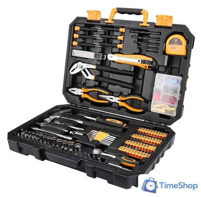 Набор домашнего мастера Deko DKMT196 (196 предметов) - Изображение №1 — Интернет-магазин Time-Shop