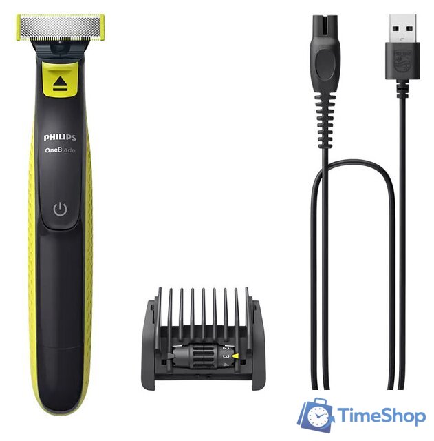 Триммер для бороды и усов Philips OneBlade Face QP2724/20 - Изображение №1 — Интернет-магазин Time-Shop