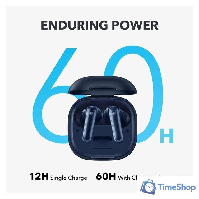 Наушники Anker Soundcore P40i (темно-синий) - Изображение №7 — Интернет-магазин Time-Shop