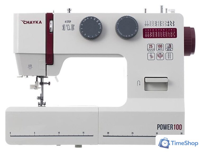 Электромеханическая швейная машина Chayka Power100 - Изображение №1 — Интернет-магазин Time-Shop