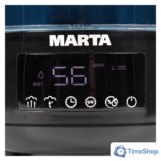 Увлажнитель воздуха Marta MT-2698 (черный жемчуг) - Изображение №5 — Интернет-магазин Time-Shop