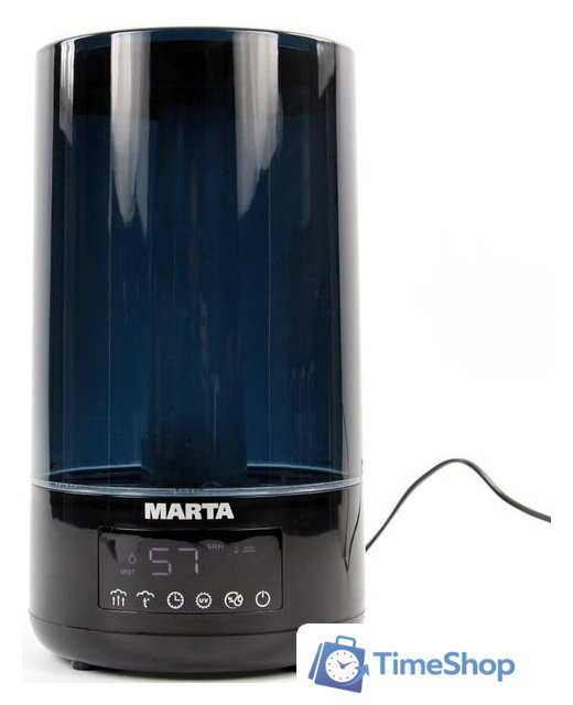 Увлажнитель воздуха Marta MT-2698 (черный жемчуг) - Изображение №2 — Интернет-магазин Time-Shop