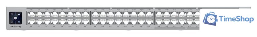Управляемый коммутатор 3-го уровня Ubiquiti Pro Max 48 PoE - Изображение №1 — Интернет-магазин Time-Shop