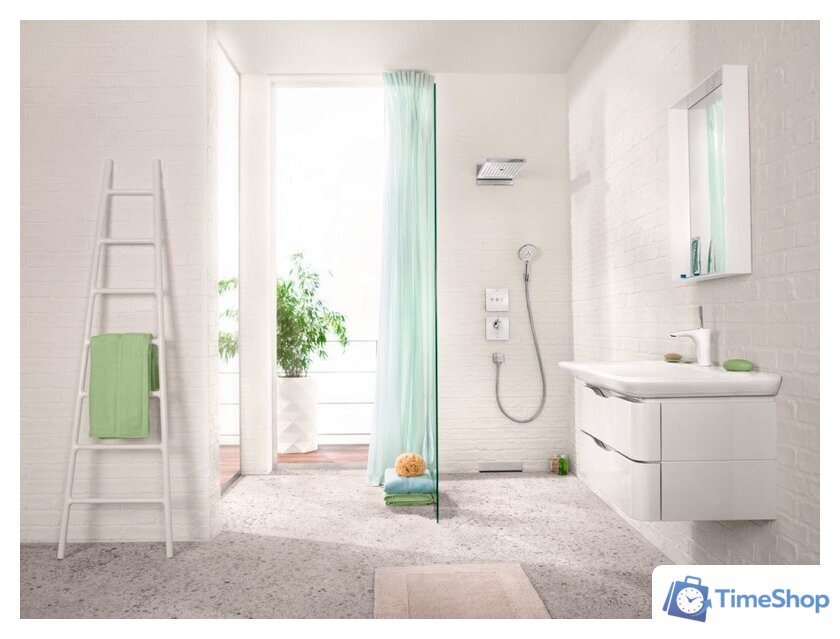 Шланговое подключение Hansgrohe FixFit Square 26455140 (бронзовый) - Изображение №5 — Интернет-магазин Time-Shop