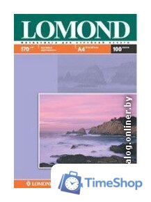 Фотобумага Lomond Матовая двухсторонняя A4 170 г/кв.м. 100 листов (0102006) - Изображение №1 — Интернет-магазин Time-Shop