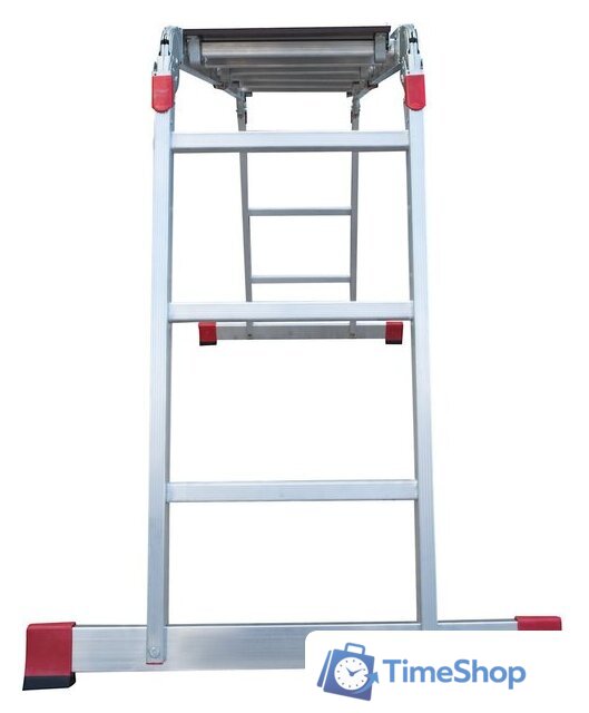 Лестница-трансформер Новая высота NV 333 с помостом профессиональная 4x3 ступени - Изображение №3 — Интернет-магазин Time-Shop