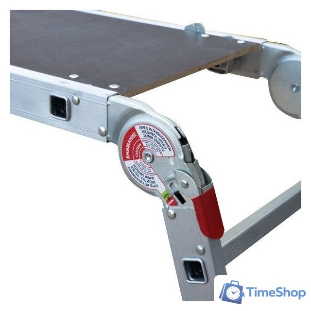 Лестница-трансформер Новая высота NV 333 с помостом профессиональная 4x3 ступени - Изображение №7 — Интернет-магазин Time-Shop